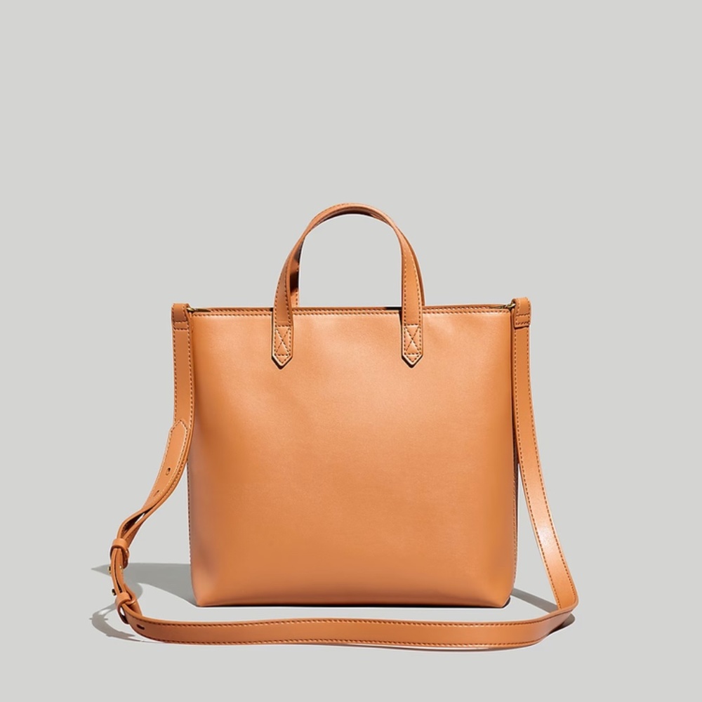 Brand New Madewell Ziptop Transport Bag: Vegan Friendly Cactus Leather